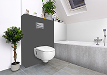 Bâti-support en prolongement