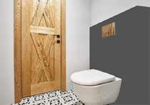 Bâti-support en angle