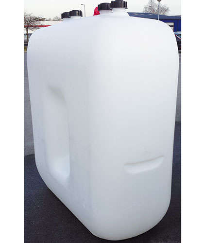 Photo Cuve fioul polyéthylène simple peau Rothalen 1 500L