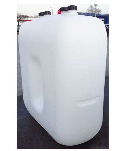 Photo Cuve fioul polyéthylène simple peau Rothalen 2 000L