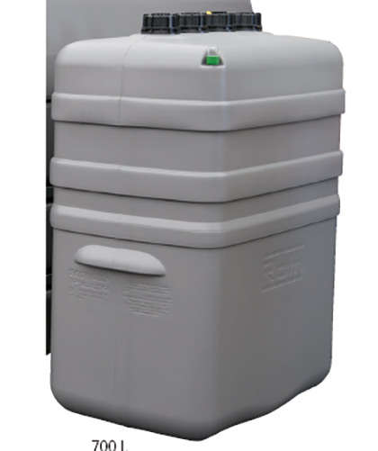 Photo Cuve fioul Rothalen plus 700 L avec enveloppe secondaire PE