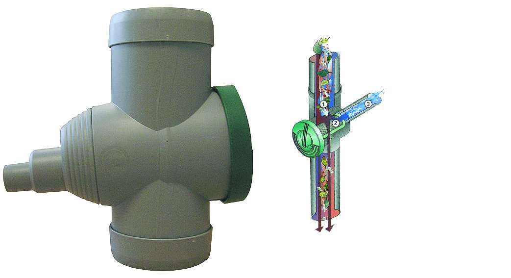 Photo Filtre collecteur classique équipé d'un maillage de 0,55 mm en inox