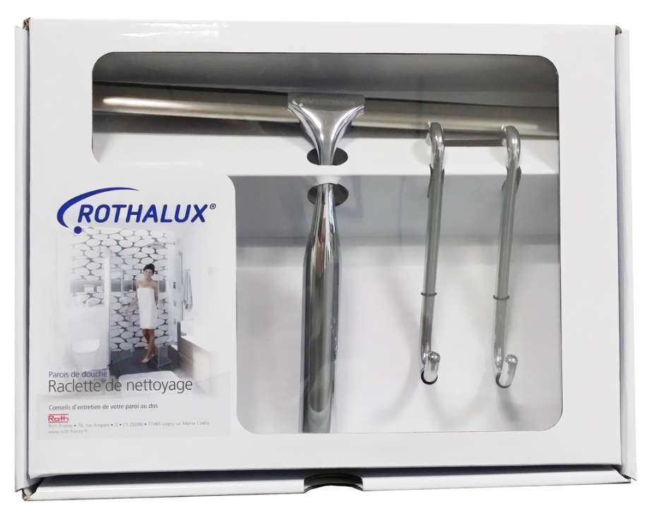 Photo Coffret entretien Rothalux comprenant Raclette + Support