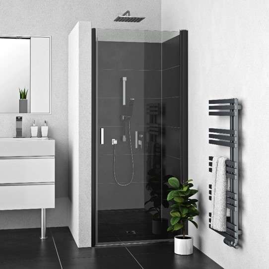 Photo ALMA PORTE PIVOTANTE 80 NOIR
