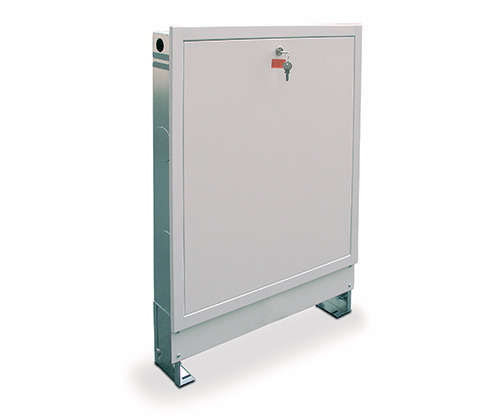 Photo Coffret pour collecteur à encastrer de 2 à 5 circuits