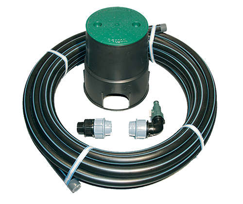 Photo Kit de soutirage jardin - permet de connecter un tuyau d'arrosage