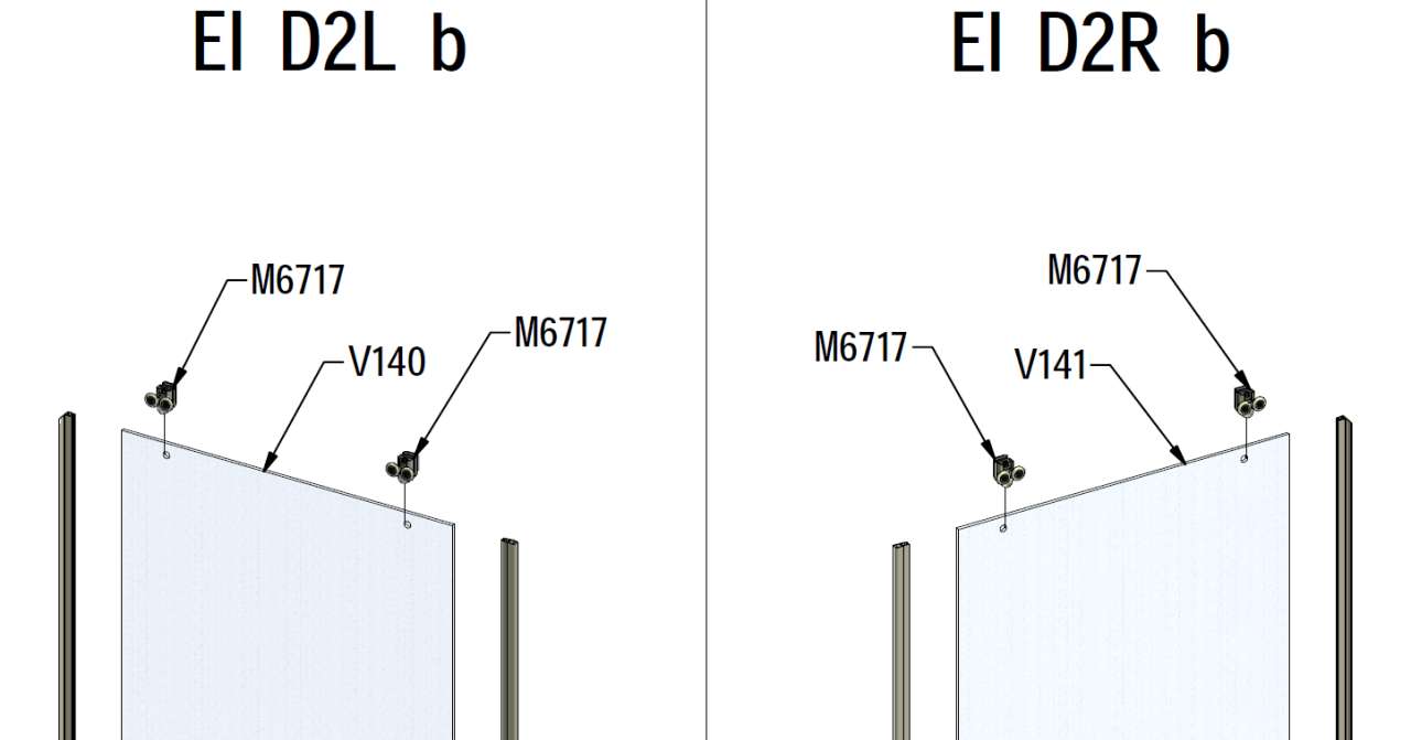 Photo Element coulissant seul référence V140 ND02-0730-02