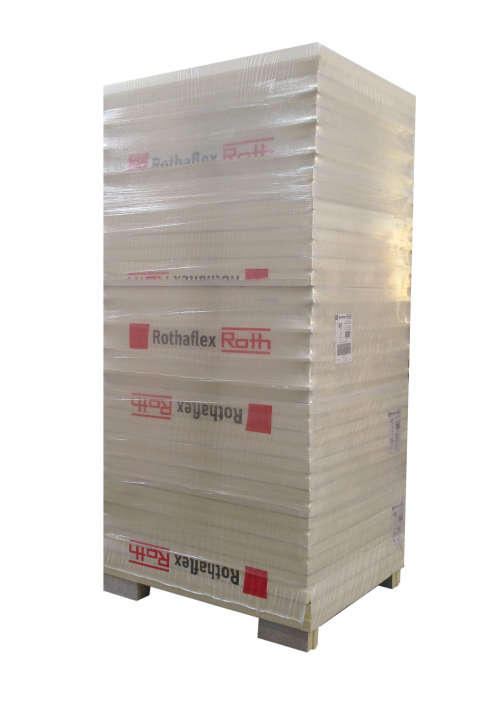 Photo ROTHAFLEX 160 - dalle plane en PUR - ép, 160 - R = 7,40 m²K/W - S = 1,20 m²