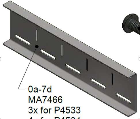 Photo Extension de fixation MA7466 VINATA