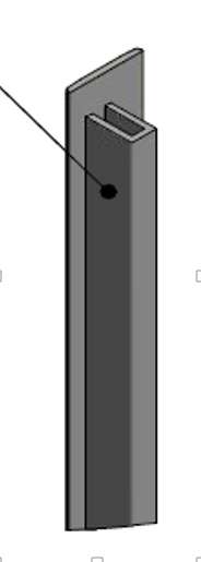 Photo PROFILE FINITION P4481 L: 1938mm VINATA