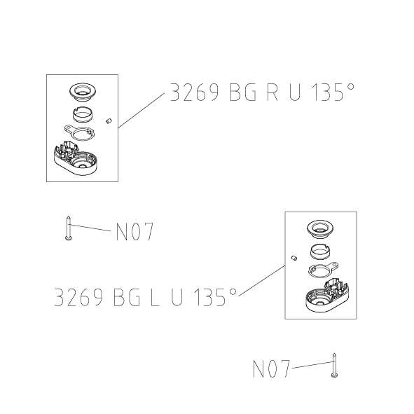 Photo SET PIVOT BAS 3269 AT F BLC