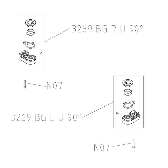 Photo SET PIVOT BAS 3269 AT TFR/TFL BLC