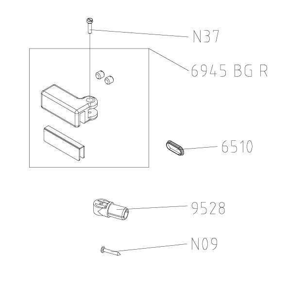 Photo SET PINCE stabi Droite I2 O/SOR/SOL ARGT