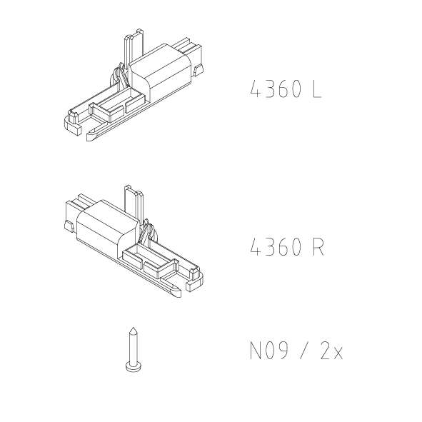 Photo SET PIECE 4360 N2/I2 SOR/SOL/STW BLC