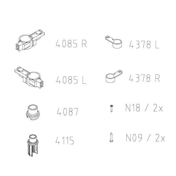 Photo SET PIVOT I2 TVR/TVL ARGT