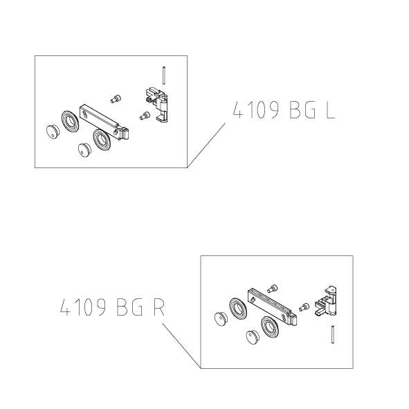 Photo SET CHARIOTS+ROULETTES N2/I2 FTD ARGT
