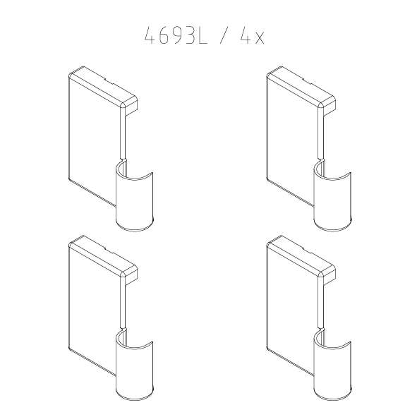 Photo SET 4 PIECES 4693L LIGA