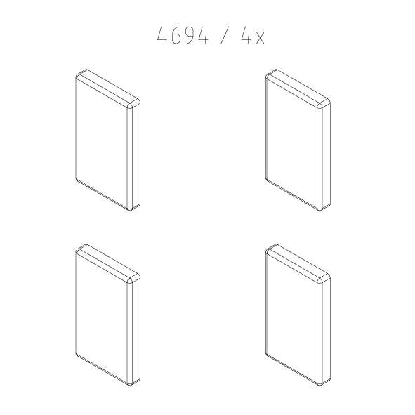 Photo SET 4 PIECES 4694 LIGA