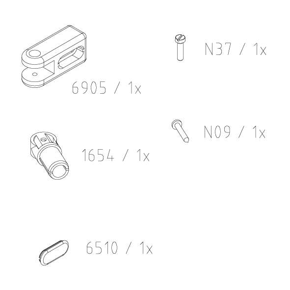 Photo SET stabi mural 6905 DI FX RA PE ROND ARGT POLI