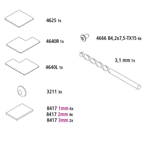 Photo PIECE CACHE 4640L LI