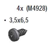 Photo Set 4 vis 3.5 x 6.5 M4928
