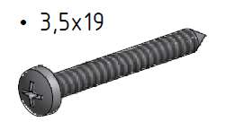 Photo Set 3 vis EQUI 3.5 x 19 M0790