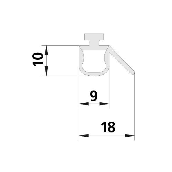 Photo JOINT BAS 1x 47104 664 mm V2FW1