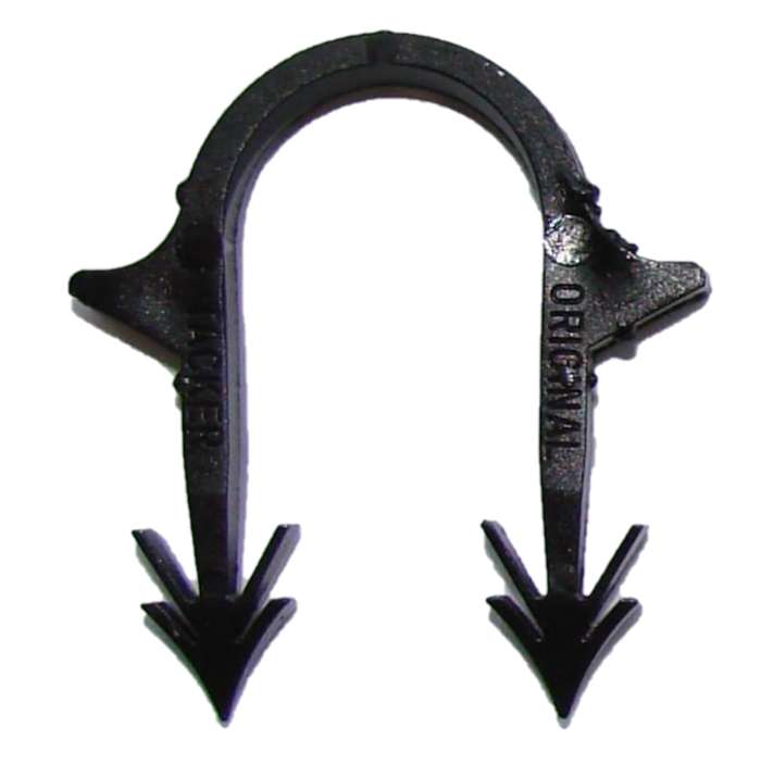 Photo Agrafe courte 40mm (1000 pces) en simple harpon