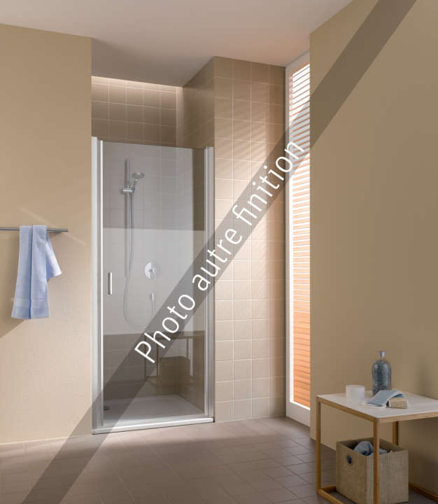 Photo Paroi de douche pivotante CADA XS CC1WR L75 2M blanc v.clair