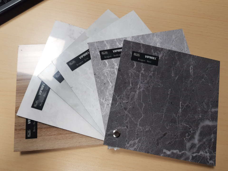 Photo Nuancier VIPANEL brillant