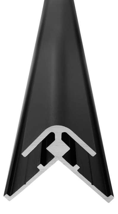 Photo Panneau mural douche PREPANEL VIPANEL BETON NOIR MAT 1400x 2100x3MM