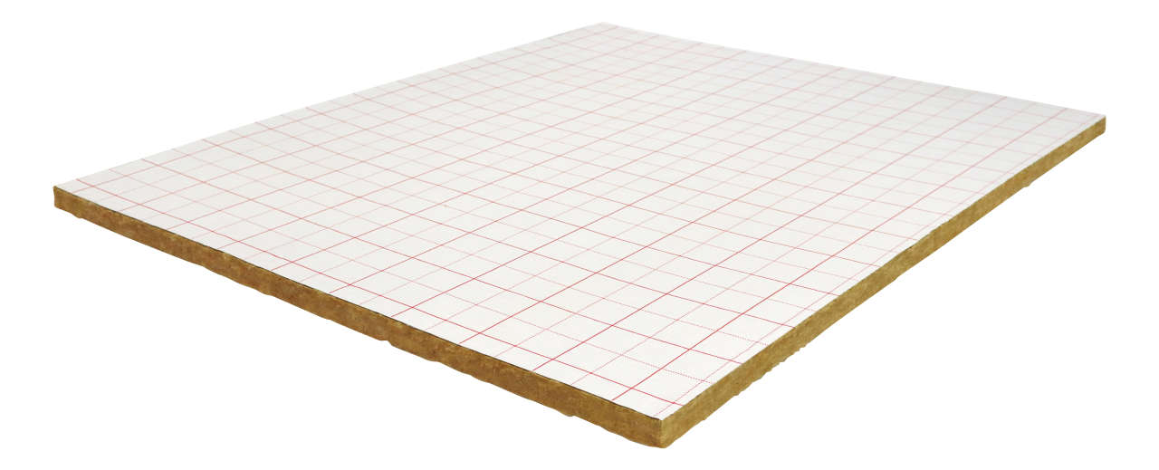 Photo SILENTO 30 - dalle plane laine de roche - ép 30 - R = 0,75 m²K/W - S = 1,20 m²