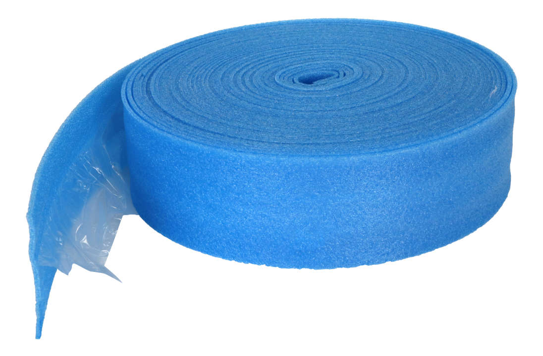 Photo Bande latérale avec bavette L= 50m H= 220mm Ep= 8mm - Non autocollante