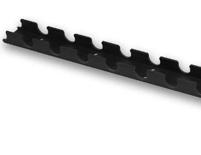 Photo Rail de fixation 16 entraxe = 50 mm