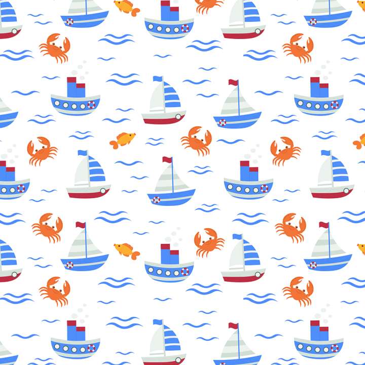 Photo Panneau mural douche NU VIPANEL KIDS BORD DE MER MAT 1000x2550x3MM