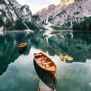 Photo Panneau mural VIPANEL INSPIRATION NATURE LAC BRI. 1000x2550MM 3MM