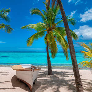 Photo Panneau mural VIPANEL INSPIRATION NATURE ILE MAURICE BRI. 1000x2550MM 3MM