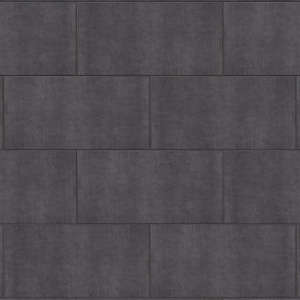 Photo Panneau mural douche NU VIPANEL CARRELAGE DALLE GRISE BRI. 1000x2550x3MM