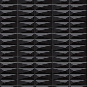 Photo Panneau mural NU VIPANEL CARRELAGE AVANTGARDE NOIR BRI. 1000x2550MM 3MM