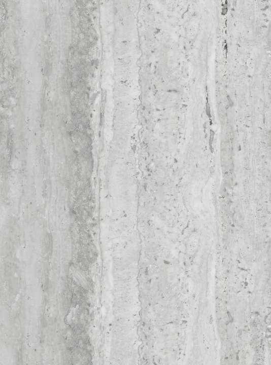 Photo Panneau mural douche NU VIPANEL CARISSIMA TRAVERTIN GRIS MAT 1500x2550x3MM