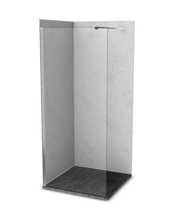 Photo Cabine de douche Vinova AA33LSW4C : receveur, paroi de douche, Prépanel + acc
