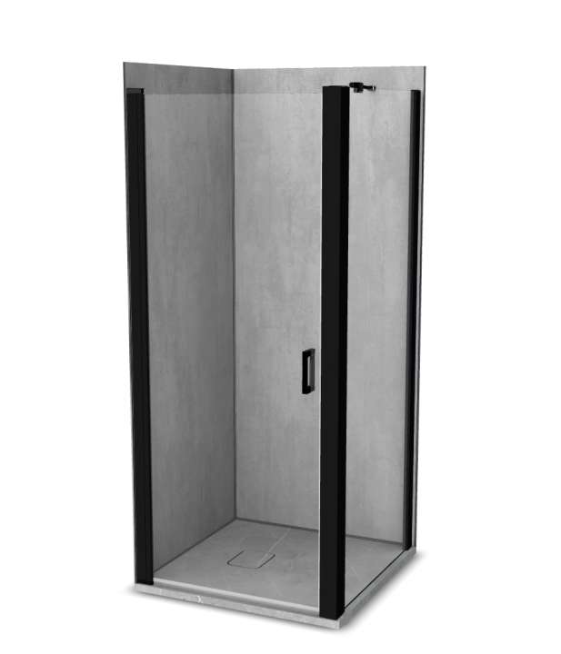Photo Cabine de douche Vinova AV23LBS2A : receveur, paroi de douche, Prépanel + acc