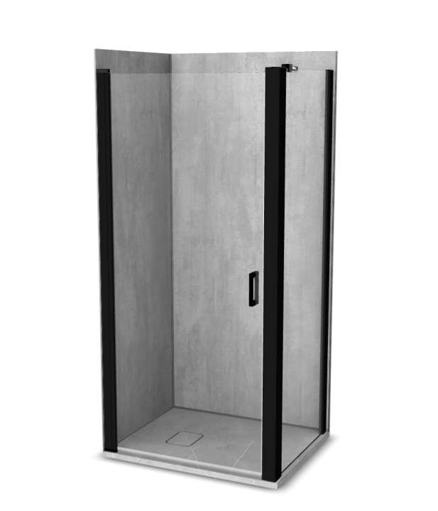 Photo Cabine de douche Vinova BV23LBS2A : receveur, paroi de douche, Prépanel + acc