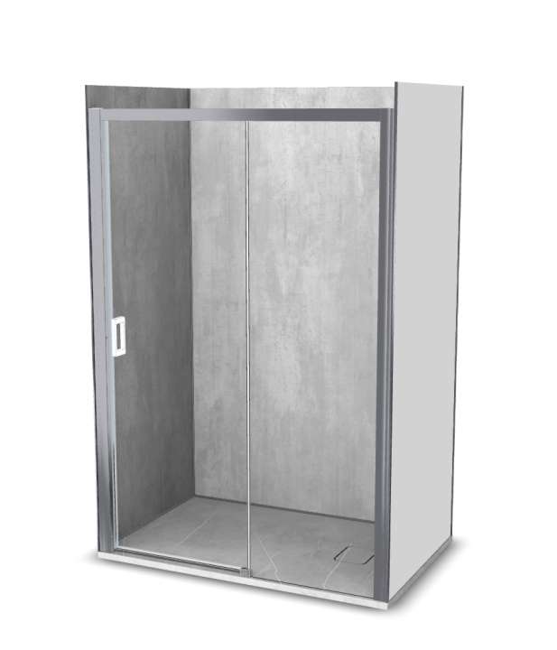 Photo Cabine de douche Vinova DV15LSS1A : receveur, paroi de douche, Prépanel + acc