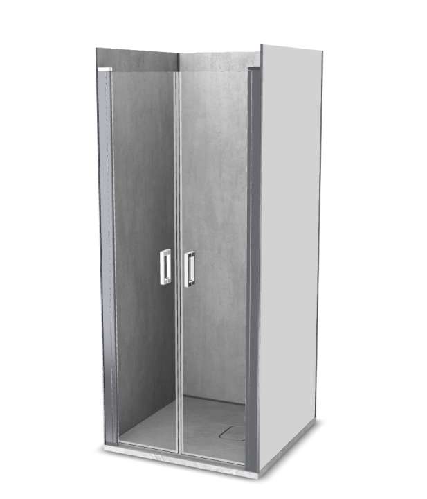 Photo Cabine de douche Vinova GV11LSS1A : receveur, paroi de douche, Prépanel + acc