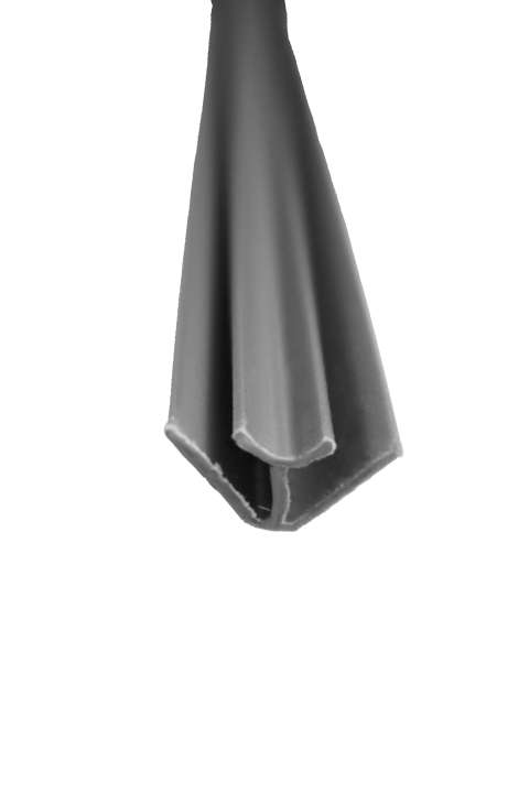 Photo VIPANEL profilé de synthèse angle gris hauteur 2550 mm