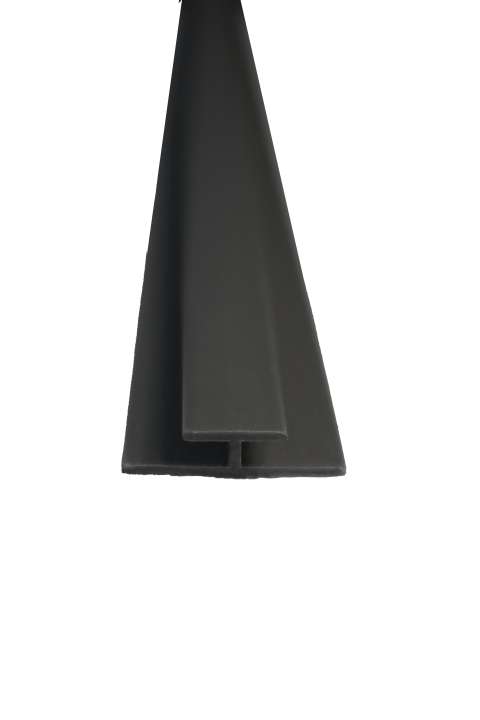 Photo VIPANEL profilé de synthèse jonction noir hauteur 2550 mm