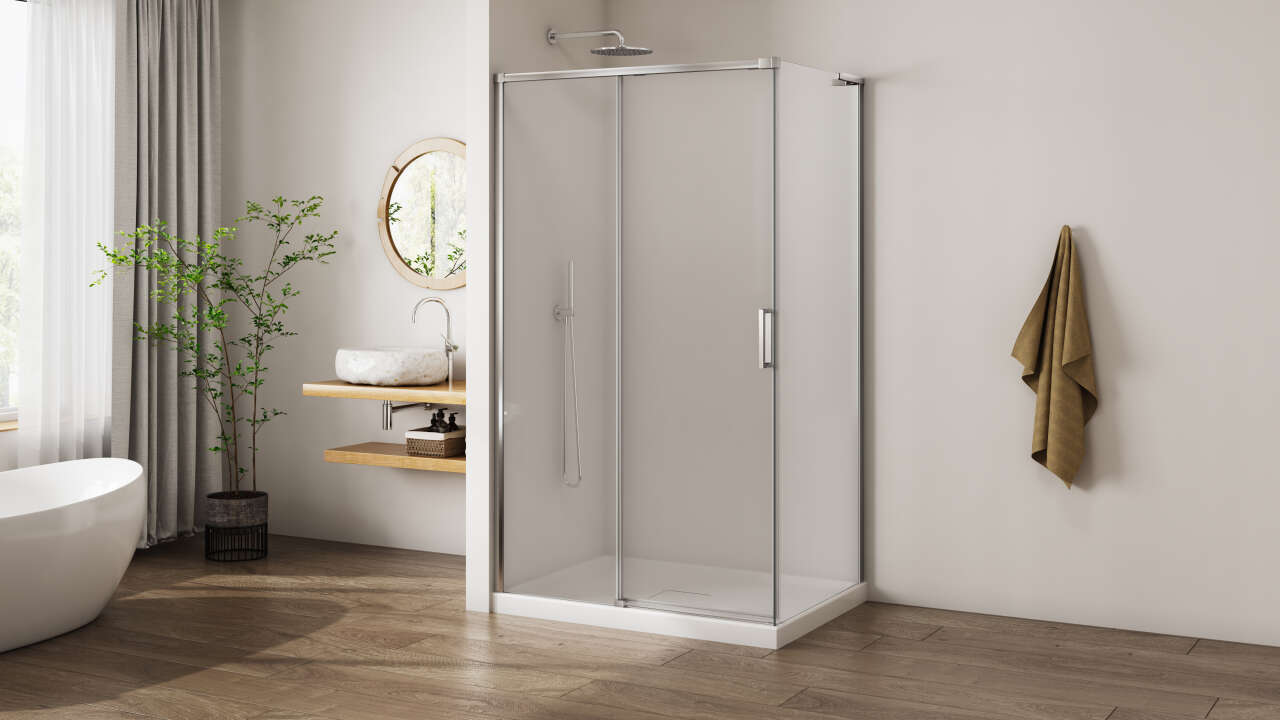 Photo Paroi de douche coulissante PASTEL PLCLS