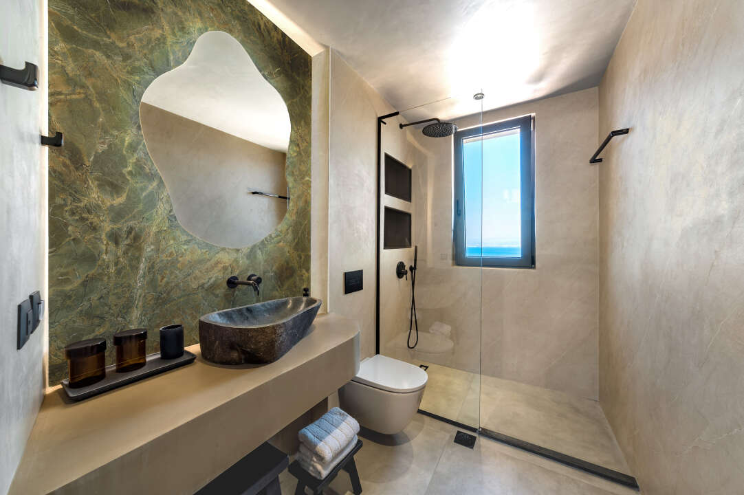 Photo Echantillon VIPANEL Murano Sable / Stone gold 420x595 Mat Perlé