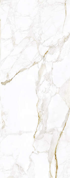 Photo Panneau mural douche VIPANEL CARISSIMA CARRARE DORE BRI. 1000x2550x3MM